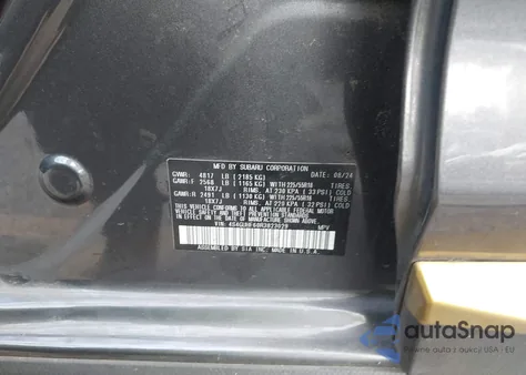 2024 Subaru Crosstrek Sport from USA, damaged, VIN 4S4GUHF60R3823029